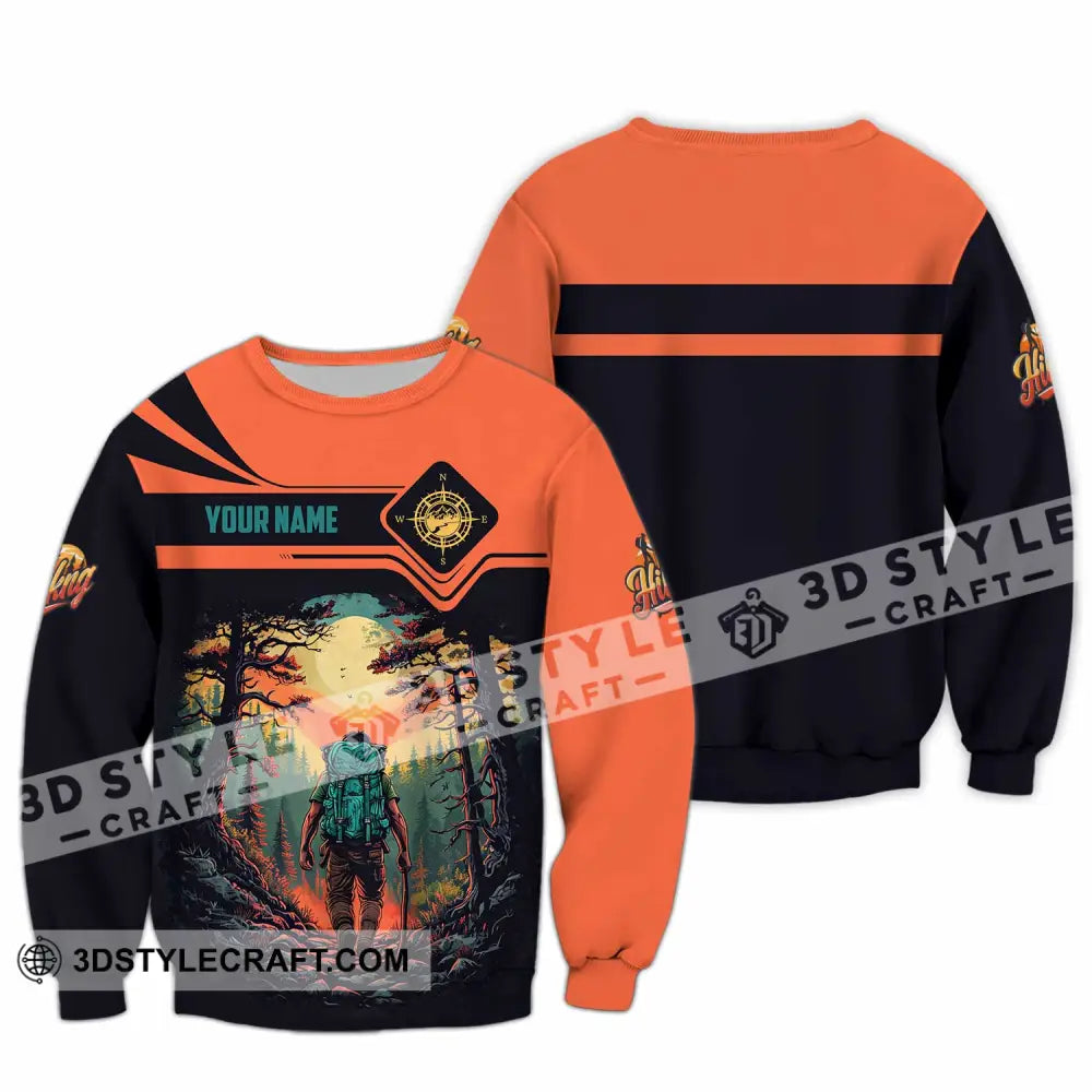 Unisex Shirt - Custom Hiking Shirt Long Sleeve / S T-shirt